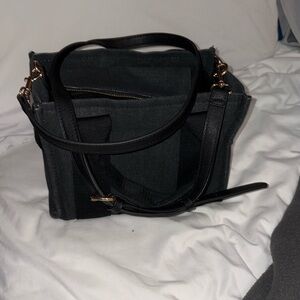 black/charcoall small tote bag